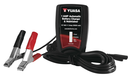 Yuasa - Yuasa 1A 12V Battery Charger - YUA1201000