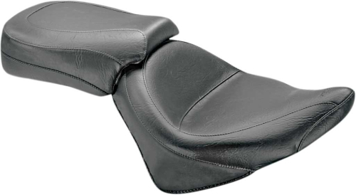 Mustang - Mustang Wide Two-Piece Touring Seat - Plain - 76511