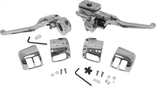 HardDrive - HardDrive Handlebar Controls without Switches - 9/16in. - Chrome - 26-095