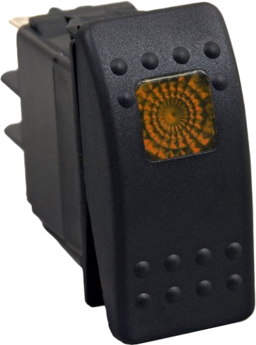Open Trail - Open Trail Rocker Dash Switch - Amber - SM106-005O