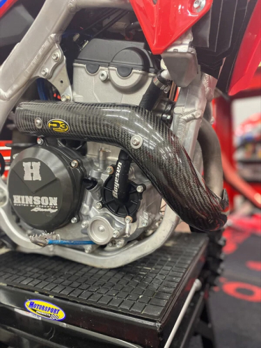 P3 - P3 Carbon Fiber Header Heat Shield - 205060