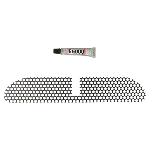 Klock Werks - Klock Werks Fairing Vent Screen - Round - Black - KWS-01-0002-B