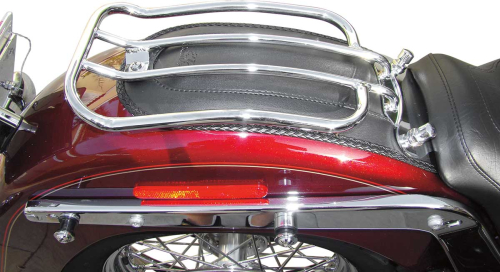 Motherwell - Motherwell 7in. Solo Luggage Rack - Chrome - MWL-175-09-CH