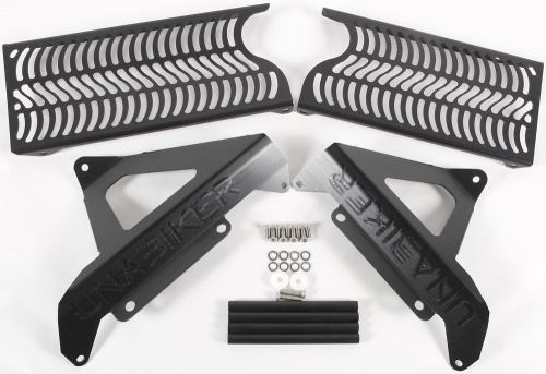 Unabiker - Unabiker Radiator Guards - Black - HF450L