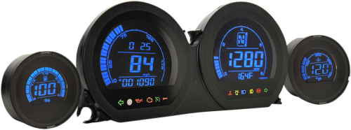 Koso North America - Koso North America HD-03 Series Complete Gauge Kit - BA064900