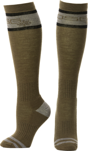 DSG - DSG Mid Weight Womens Socks - 52393 - Dark Olive - OSFM