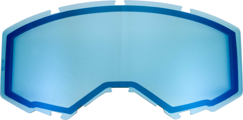Fly Racing - Fly Racing 2019 Non-Vented Dual Lens - Sky Blue Mirror/ Blue - FLB-016