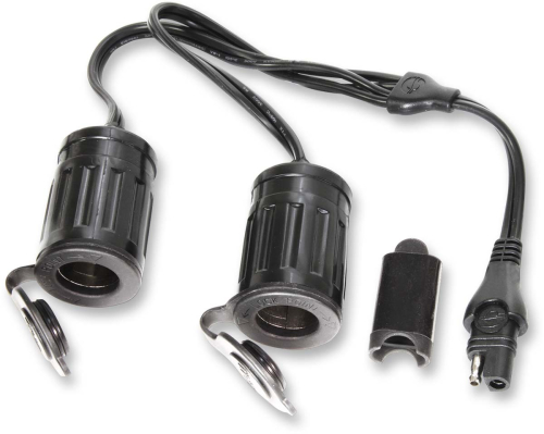 Tecmate - Tecmate Optimate Y-Splitter SAE in to 2 x Auto Socket - O-26