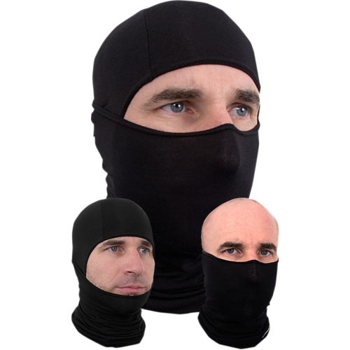 Schampa - Schampa Silk Balaclava Deluxe - BLCLVO28 - Black - OSFA