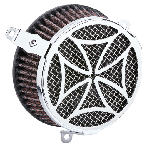 Cobra - Cobra Air Cleaner Kit - Cross - Chrome - 606-0104-02