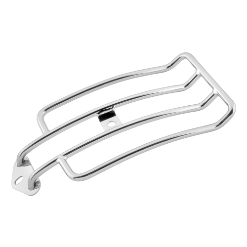 Bikers Choice - Bikers Choice Luggage Rack for Solo Seat - Custom - Chrome - 301033
