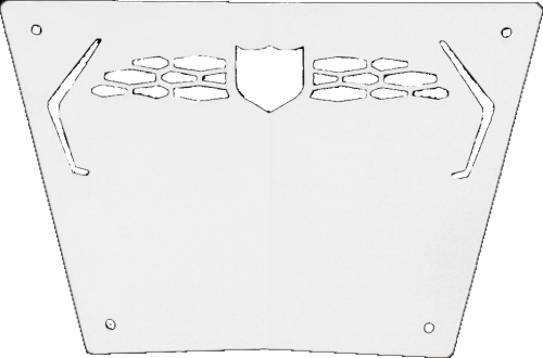 Pro Armor - Pro Armor Front Sport Skid Plate - Matte White Pearl - P187P363MWP