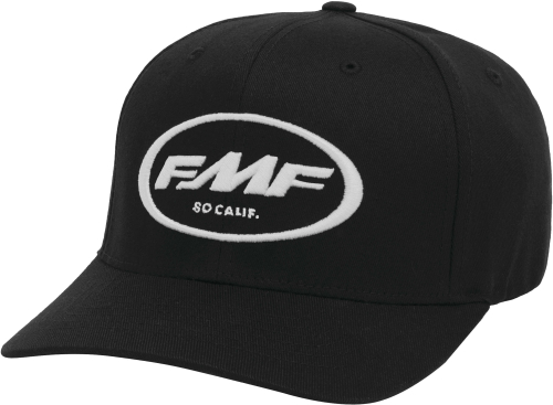 FMF Racing - FMF Racing Factory Classic Don 2 Hat - SP21196910-BLW-L/XL - Black/White - Lg-XL