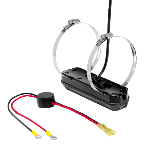 Humminbird - Humminbird XTM-9-HW-MSI-T MEGA SI+/DI+ Dual Spectrum CHIRP Trolling Motor Transducer w/Temp
