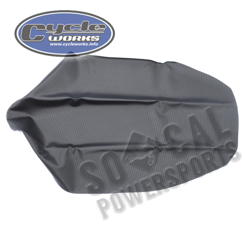 Quad Works - Quad Works Cycle Works Seat Cover - Gripper Black - 36-31296-01