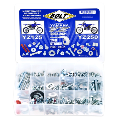 Bolt MC Hardware - Bolt MC Hardware Model Specific Pro-Pack - YZPP-125/250