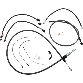 Magnum - Magnum Black Pearl Handlebar Installation Kit for 15in-17in. Ape - 4871182