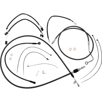 Magnum - Magnum Black Pearl Handlebar Installation Kit for 12in-14in. Ape - 4871141