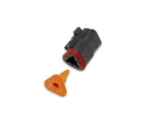 Namz - Namz Deutsch Plug - 3-Socket - Black - DP-3B