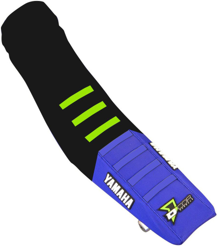 DCOR - DCOR Seat Cover - Blue Sides - Blue Top with White Ribs - 30-50-485