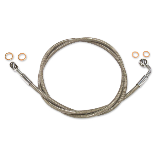 Magnum - Magnum Clear Coated XR Stainless Front Brakeline Kit - 47in. Total Length - SSC060447