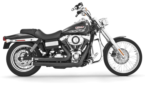 Freedom Performance - Freedom Performance Independence Shorty Exhaust System - Black - HD00040