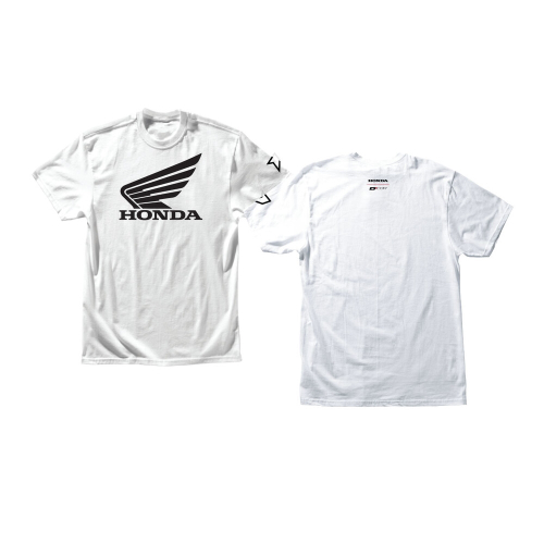 DCOR - DCOR Honda Wing II T-Shirt - 80-115-2 - White - Medium