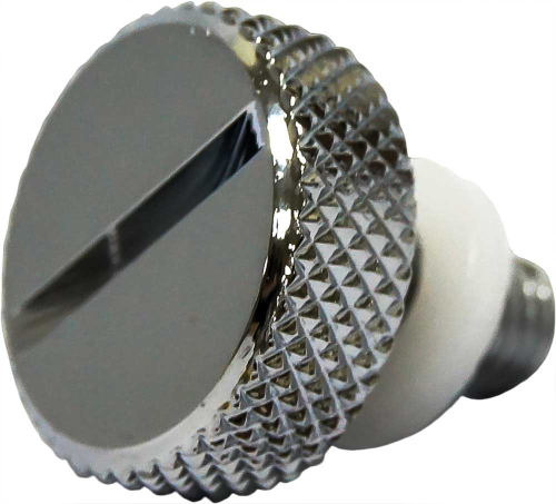 HardDrive - HardDrive Quarter Turn Thumb Seat Screw - 1/4- 28 - Chrome - 05-096