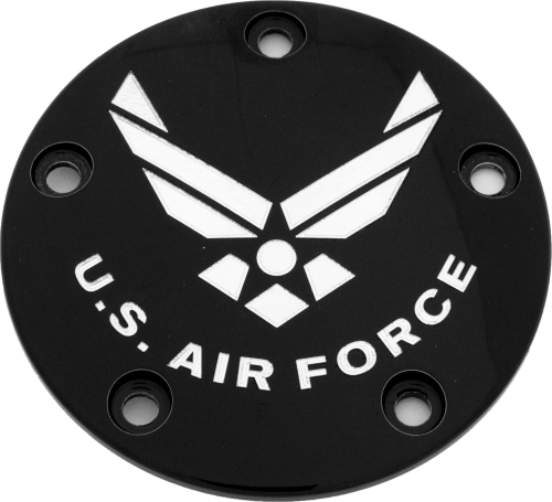 Custom Engraving LTD - Custom Engraving LTD Patriotic Points Cover for Air Force - Black - TC - AIRF04-04BG