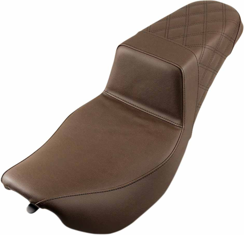 Saddlemen - Saddlemen Step-Up Rear LS Seat - Brown - 897-06-173BR
