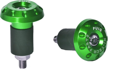PUIG - PUIG Hi-Tech Bar Ends - Green - 6222V