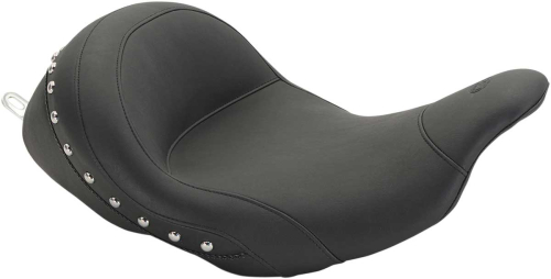 Mustang - Mustang LowDown Solo Seat with Chrome Studs - 76079