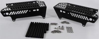 Unabiker - Unabiker Radiator Guards - Black - BTA4T-K