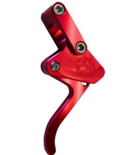 Worx Racing - Worx Racing Billet Throttle Lever - Red - 03-05-207