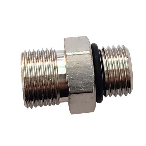Octopus Autopilot Drives - Octopus Orb Brass Straight Connector - ORB 5 to 3/8" Compression