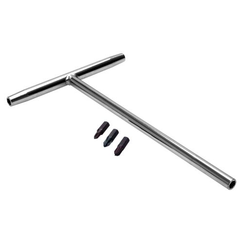 Motion Pro - Motion Pro T-Handle Bit Driver with No. 1, 2 & 3 JIS Cross-Head Bits - 08-0557