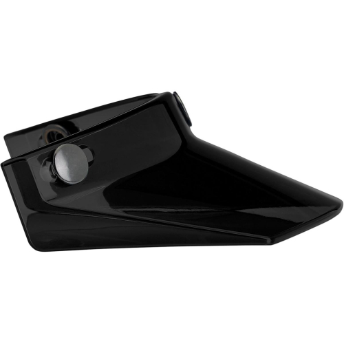 Biltwell Inc. - Biltwell Inc. 3-Snap Visor - Black - 2002-561