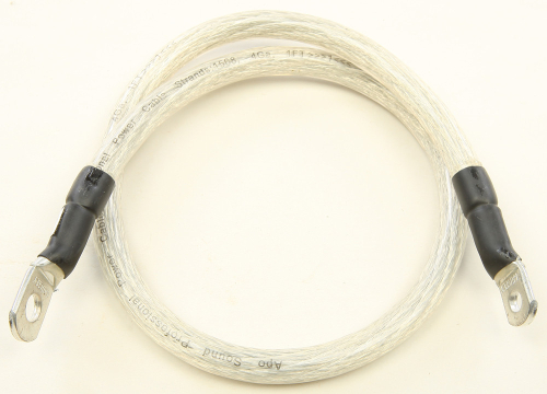 All Balls - All Balls Battery Cable - 25in. - Clear - 78-125
