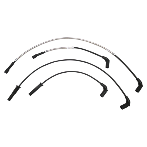 Magnum - Magnum Braided Spark Plug Wires - Polished Stainless - 3046S