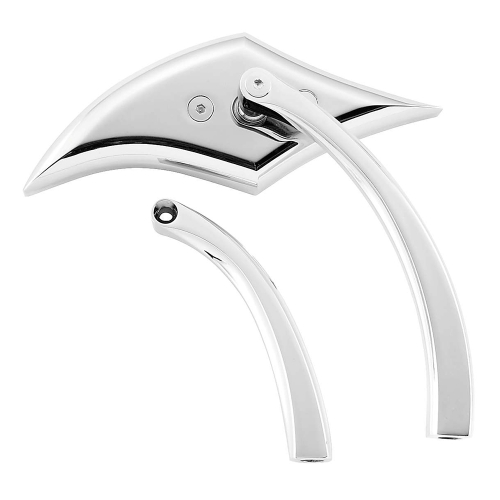 Bikers Choice - Bikers Choice Rounded Diamond Right Mirror - 76253R