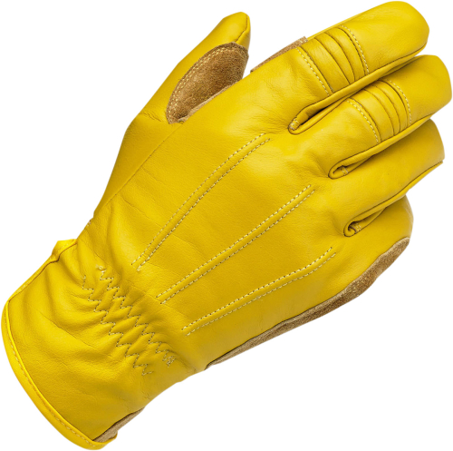 Biltwell Inc. - Biltwell Inc. Work Gloves - GWLRG01GD Gold Large