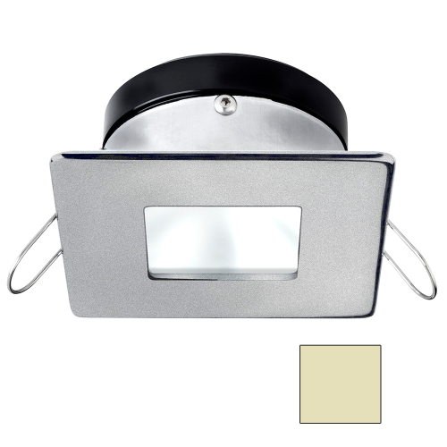 I2Systems Inc - i2Systems Apeiron A1110Z - 4.5W Spring Mount Light - Square/Square - Warm White - Brushed Nickel Finish