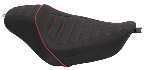 Revere - Revere Journey Solo Stripe Seat by Mustang - Dark Cherry - 75051DC