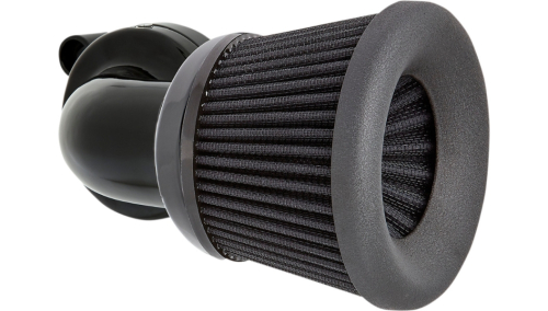 Arlen Ness - Arlen Ness Velocity 90deg. Air Cleaner Kit - Black - 600-030