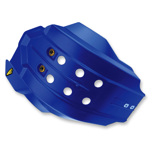 Cycra - Cycra Full Coverage Skid Plate with Hard Mounts - Blue - 6211-62