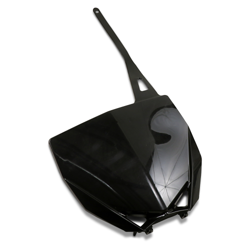 UFO Plastics - UFO Plastics Front Number Plates - Black - YA04849-001