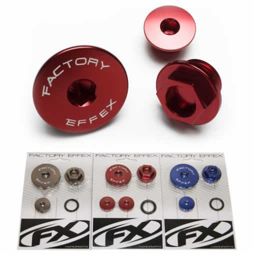 Factory Effex - Factory Effex Engine Plug Kit - Red - 12-36300