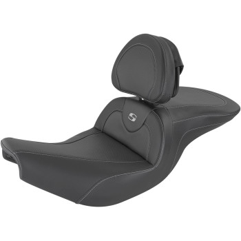 Saddlemen - Saddlemen Road Sofa CF Seat with Backrest - Heated - I14-07-185BRHCT