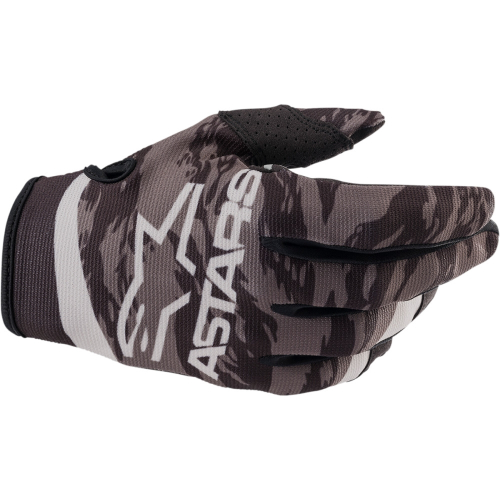 Alpinestars - Alpinestars Radar Youth Gloves - 3541822-106-3XS - Black/Gray - 3XS