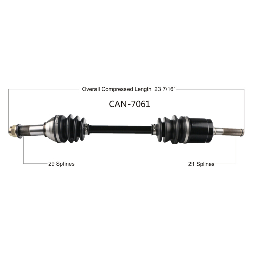 Open Trail - Open Trail OE 2.0 Front Axle - CAN-7061